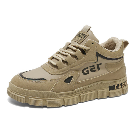 Damen Sportliche High-Top Sneakers mit atmungsaktivem Obermaterial und rutschfester Sohle R&B