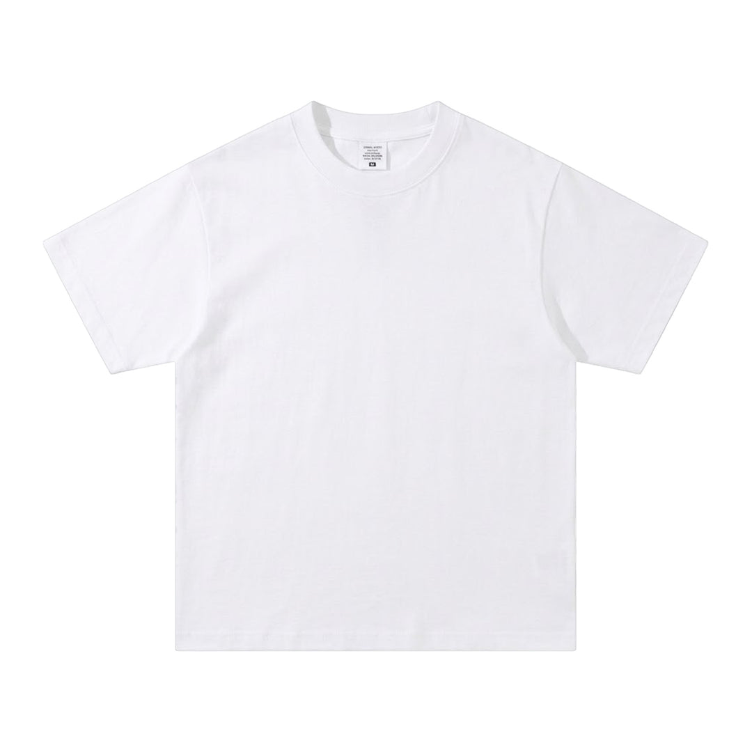 Damen Oversized T-Shirt aus hochwertiger Baumwolle mit praktischem Rundhalsausschnitt R&B