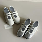Damen Komfortable Ballerinas mit verstellbarem Riemendesign und atmungsaktiver Sohle