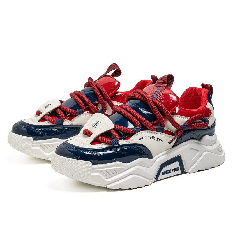 Damen Sportliche Chunky Sneakers mit innovativem Dämpfungssystem und stabiler Sohle R&B