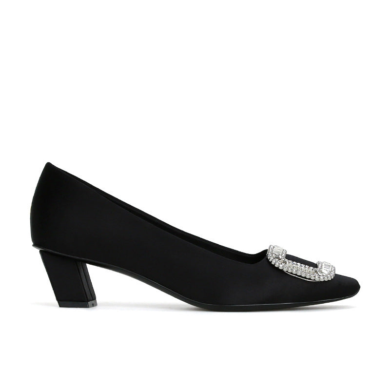 Damen Ballerinas mit funkelndem Strass R&B