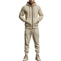 Herren Sportliches Freizeit-Set mit Kapuze und Reißverschluss R&B