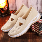 Damen Atmungsaktive Slip-On Freizeitschuhe