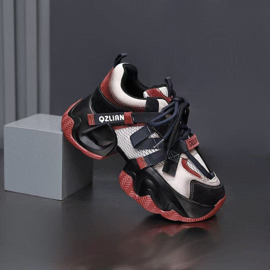 Damen Sportliche Chunky Sneakers mit atmungsaktivem Obermaterial und dämpfender Sohle R&B