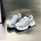 Damen Sportliche Lauf-Sneaker mit atmungsaktiver Mesh-Oberfläche und robustem Sohlenprofil R&B