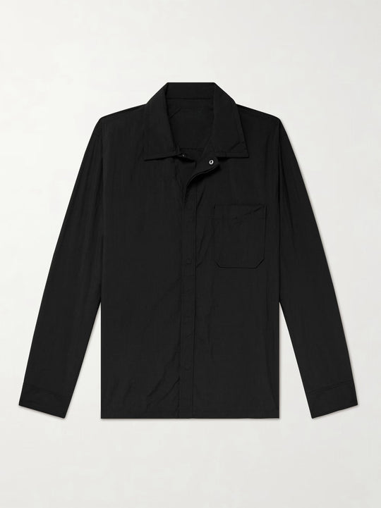 Herren vielseitige Hemdbluse mit aufgesetzter Brusttasche und schickem Kragen R&B