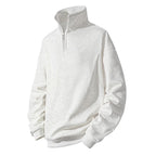 Damen Hochwertiger Stehkragen Pullover R&B