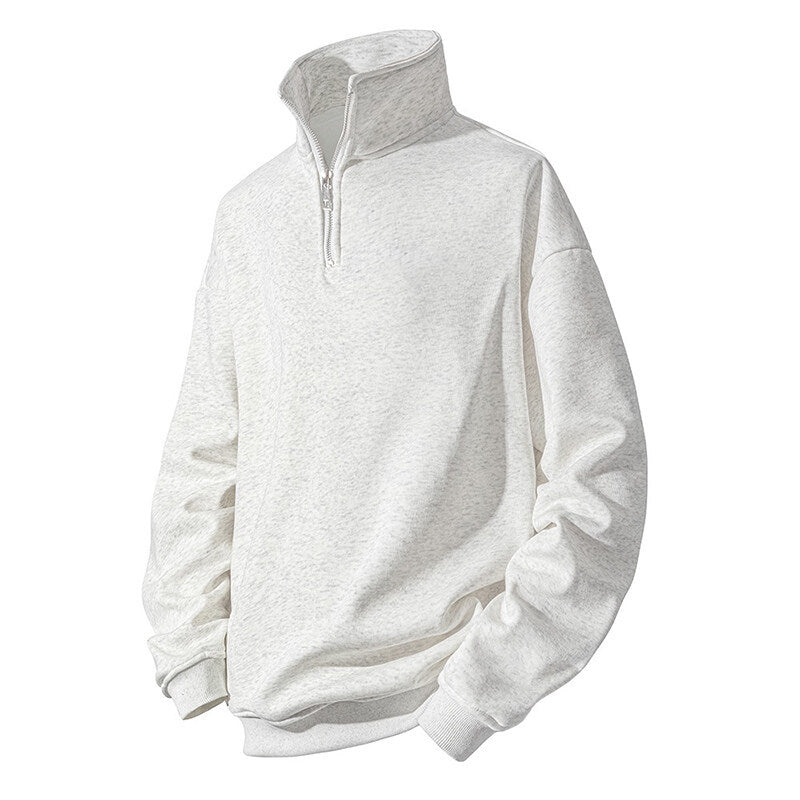 Damen Hochwertiger Stehkragen Pullover R&B