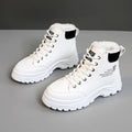 Damen Winterliche High-Top Stiefel mit warmem Fleece-Futter und rutschfester Sohle R&B