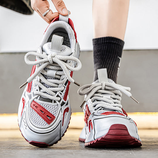 Damen Sportliche Sneakers mit atmungsaktiver Mesh-Oberfläche und federleichter Sohle R&B