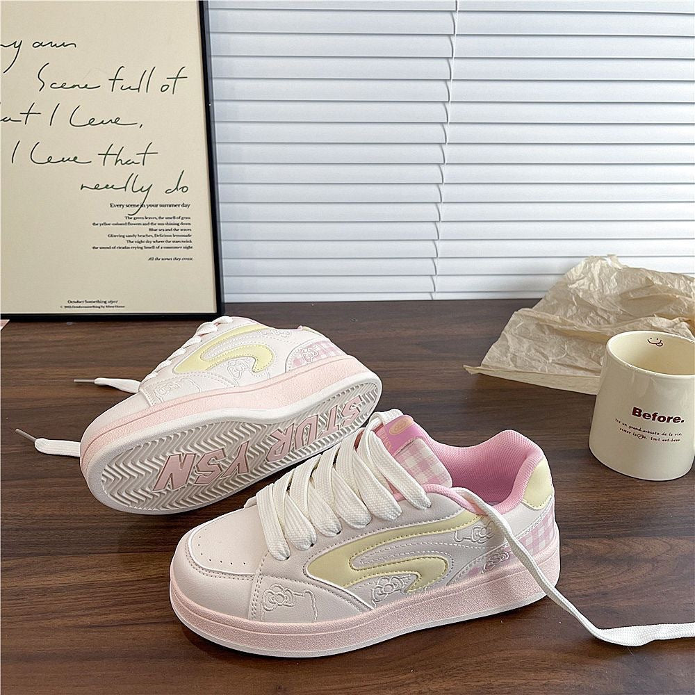 Damen Trendige Sneakers mit verspieltem Design und atmungsaktiver Netzstruktur R&B