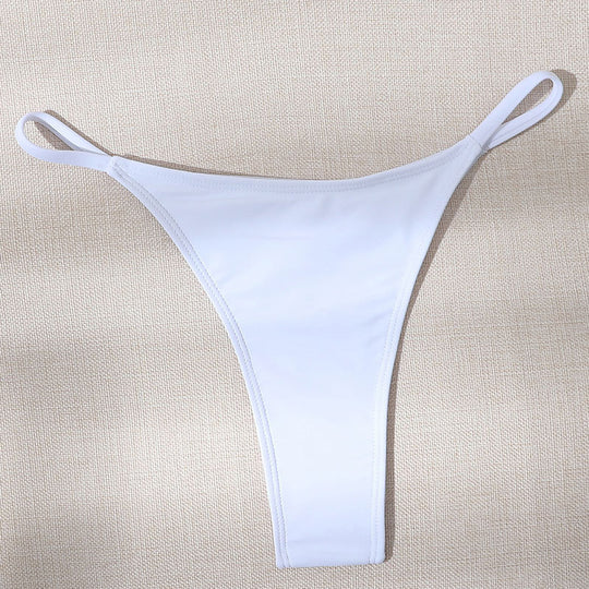 Damen Bikiniboden mit schmalem Schnitt und verstellbaren Trägern R&B