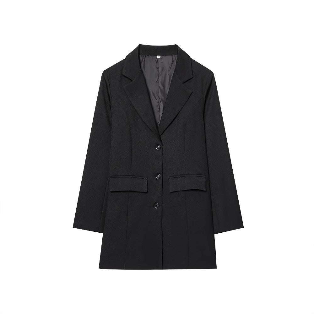 Damen eleganter Blazer mit tailliertem Schnitt R&B