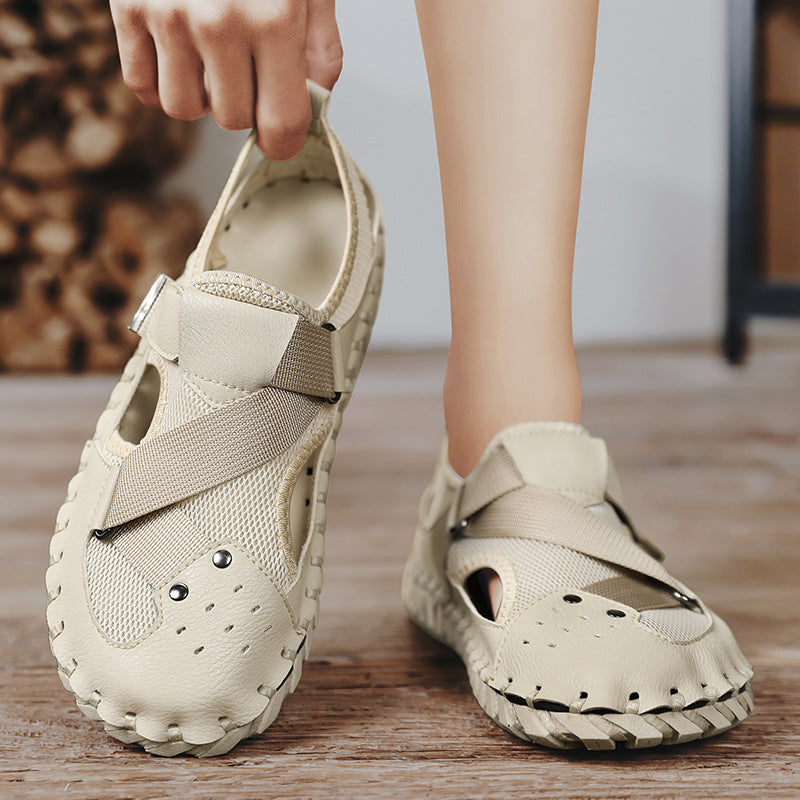 Damen Bequeme Sportliche Sandalen mit rutschfester Sohle R&B