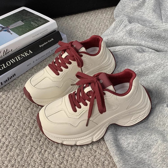 Damen Sportliche Sneakers mit bequemer Dämpfung und rutschfester Laufsohle R&B