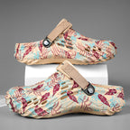 Damen Freizeitclogs mit verstellbarem Riemen und atmungsaktiver Oberfläche