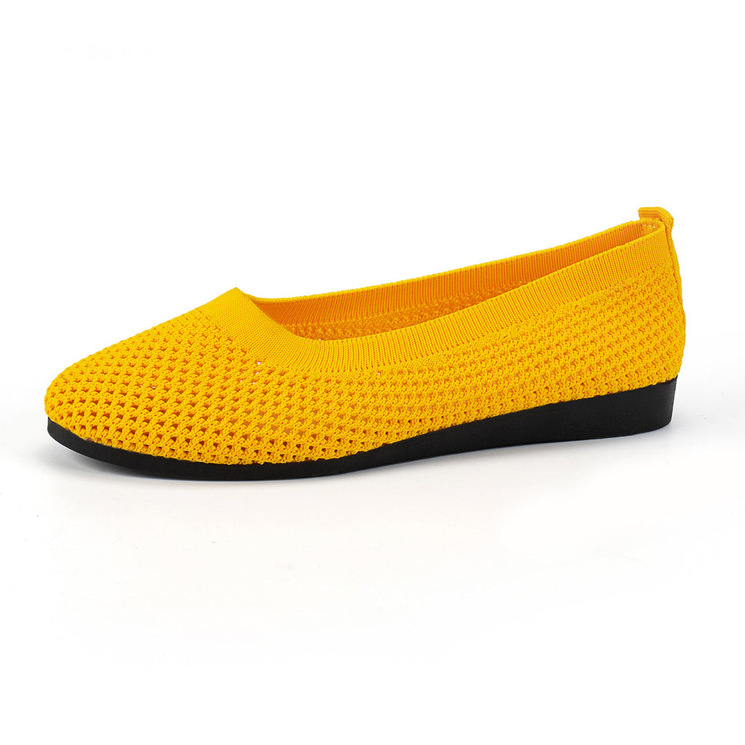 Damen bequeme Slipper aus atmungsaktivem Netzmaterial mit rutschfester Sohle R&B