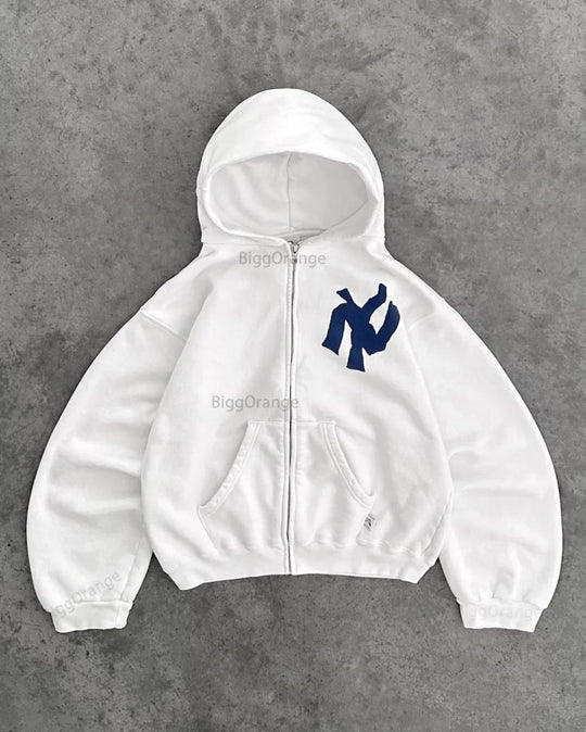 Damen lässiger Sweatshirt mit oversized Passform und großen Kapuze R&B