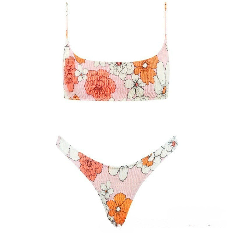 Damen Floral-Bikini-Set R&B