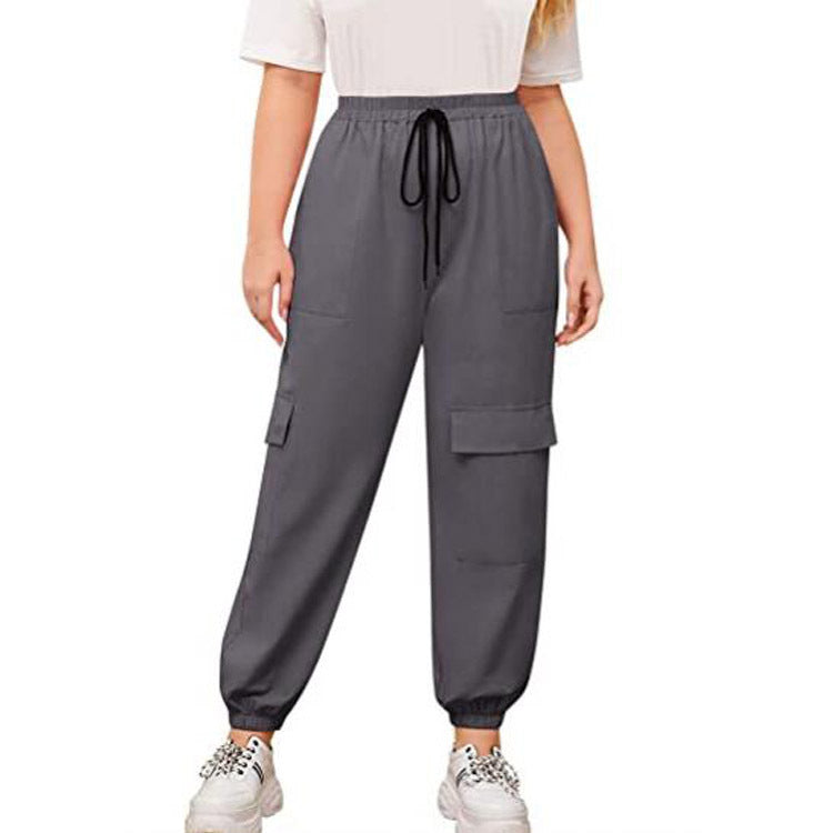 Damen Cargo-Hose mit elastischem Bund und modernen Taschen R&B