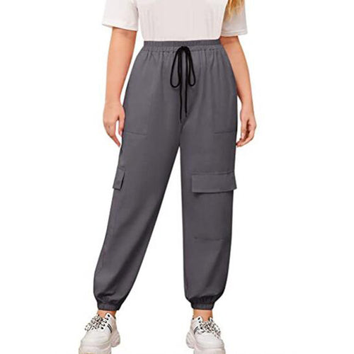 Damen Cargo-Hose mit elastischem Bund und modernen Taschen R&B