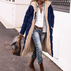 Damen kuscheliger Winterparka mit hochwertigem Teddyfutter und praktischen Taschen R&B