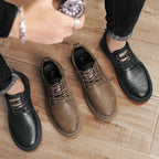 Damen elegante und bequeme Schnürschuhe mit weichem Obermaterial