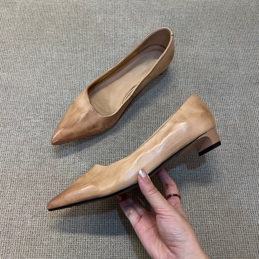 Damen Elegante Ballerinas mit spitzem Design und bequemer Innensohle R&B