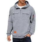 Herren Alltags-Hoodie mit praktischen Taschen R&B