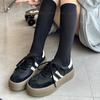 Damen Sportliche Plateausneaker mit trendigem Design
