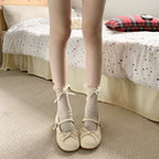 Damen Ballerinas mit dekorativem Schleifendetail und Komfortsohle R&B