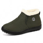 Damen Isolierende Winterstiefel mit weichem Innenfutter und rutschfester Sohle R&B
