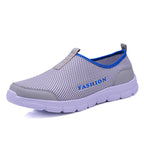 Damen Atmungsaktive Slip-On Sport Sneakers mit rutschfester Sohle R&B