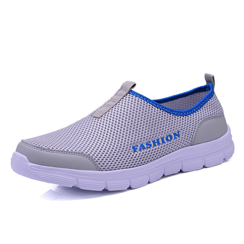 Damen Atmungsaktive Slip-On Sport Sneakers mit rutschfester Sohle R&B