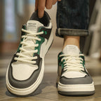 Damen Vintage Lifestyle Sneakers mit robustem Obermaterial und atmungsaktiver Innenstruktur