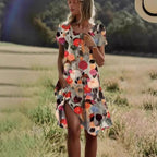 Damen Freizeitkleid mit floralem Design