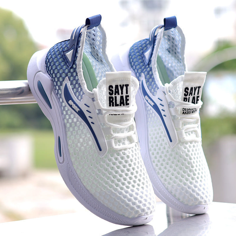 Damen Sportliche Mesh-Laufschuhe mit dämpfender Sohle R&B