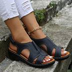 Damen Bequeme Sandalen mit anatomischer Fußbettung R&B