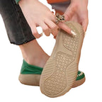 Damen Slip-On Sneakers im R&Brnen Design mit atmungsaktiver Sohle R&B