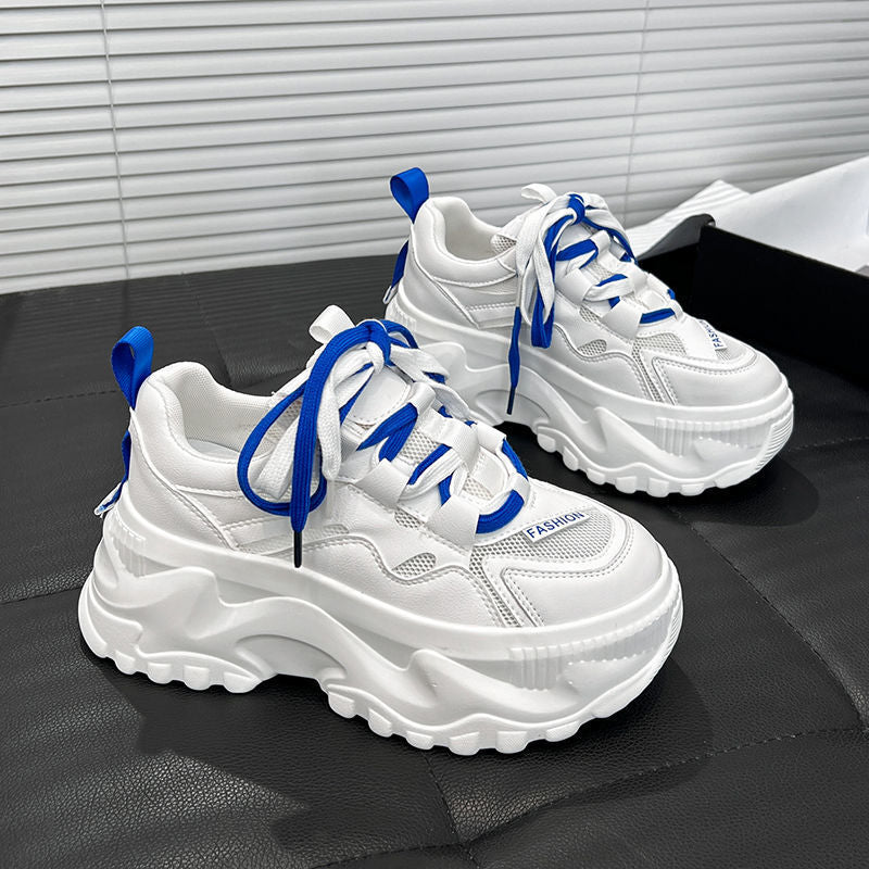 Damen Chunky Sneakers mit atmungsaktivem Obermaterial und rutschfester Sohle R&B
