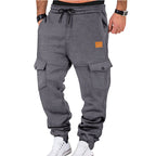 Herren Cargo-Jogginghose mit elastischem Bund und praktischen Taschen R&B