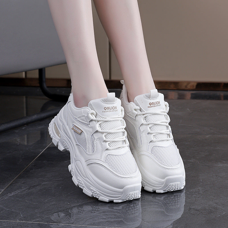 Damen Sportliche Sneakers mit ergonomischem Dämpfungssystem und luftdurchlässiger Mesh-Oberfläche R&B