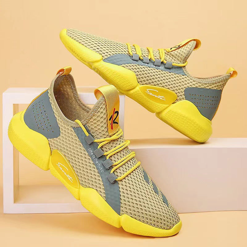 Damen atmungsaktive Sportschuhe mit flexibler Laufsohle und innovativem Schnürsystem R&B