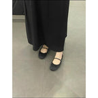 Damen Ballerinas mit verstellbarem Riemendesign und modischem Akzent R&B