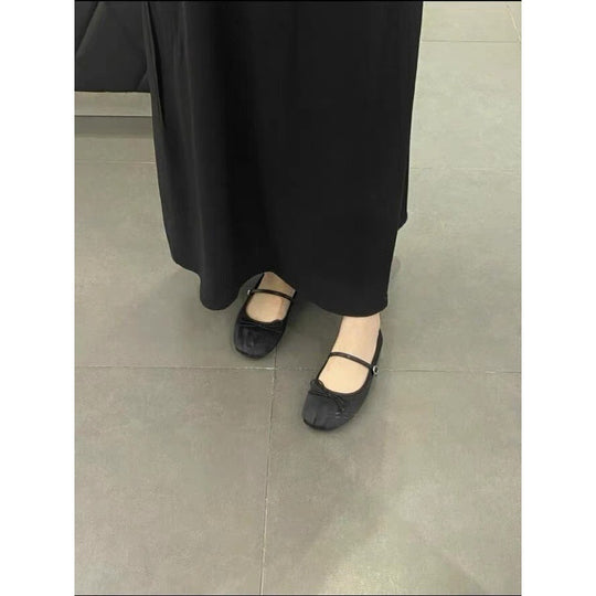 Damen Ballerinas mit verstellbarem Riemendesign und modischem Akzent R&B