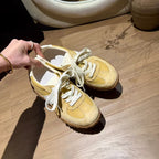 Damen Sportliche Sneakers aus hochwertigem Wildleder mit robustem Sohlenprofil R&B