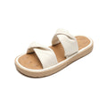Damen Flip-Flops mit elegantem Schleifen-Design und gepolsterter Sohle