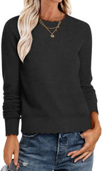 Damen Sweater mit Wellenkante R&B