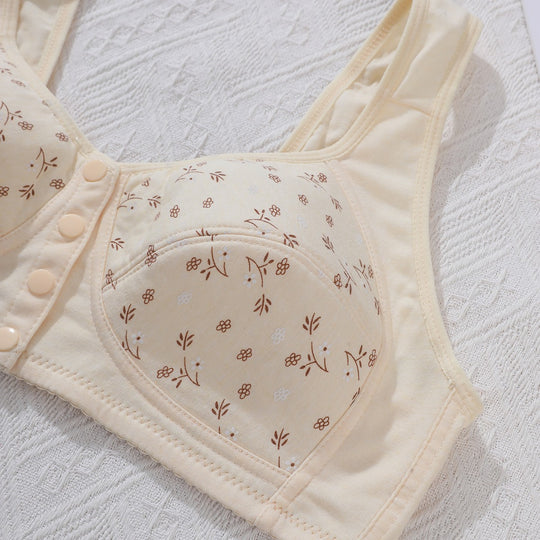 Damen Bequemer und stilvoller BH mit floralem Design R&B