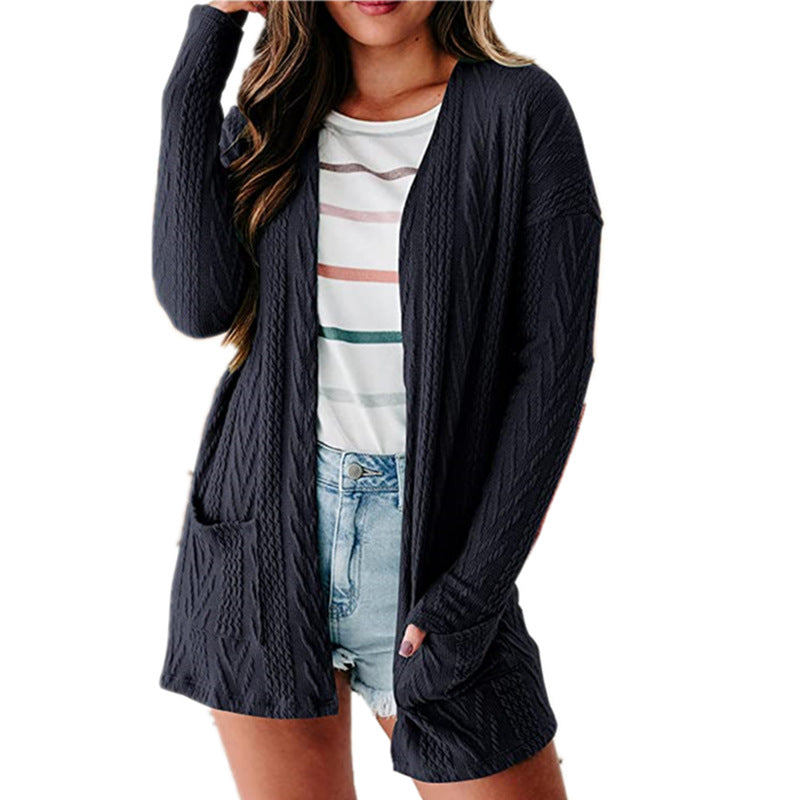 Damen Strickjacke im lässigen Design R&B